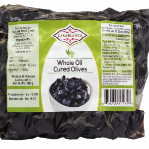 Whole Oil Cured Olives