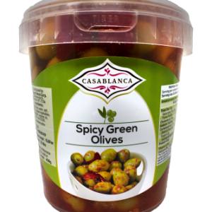Spicy Green Olives