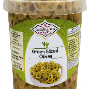 GREEN SLICED OLIVES