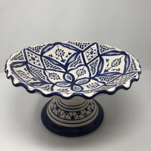 DECORATED DESSERT BOWL 30CM