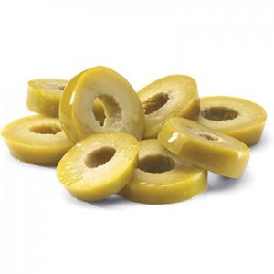 Green sliced olives 7KG